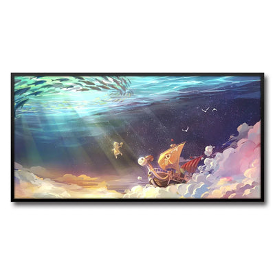 Unframed famous Japan anime One piece canvas print poster for living home home decor Cartoon wall art picture painting