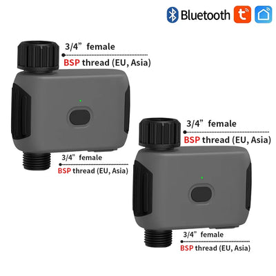 TNCE Smart Tuya Bluetooth Garden Water Timers  Rain Delay Programmable Automatic Sprinkler Drip Irrigation Valve Support Alexa