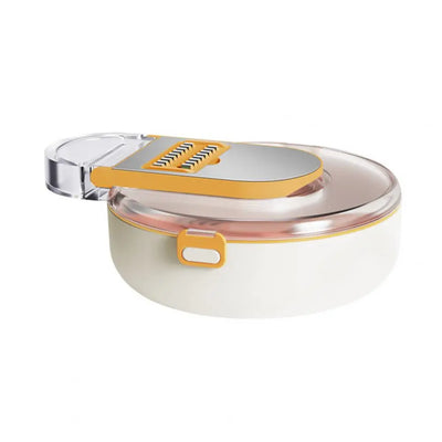 Stainless Steel Kitchen Gadget Multi-purpose Vegetable Chopper with Stainless Steel Blades Draining Container 14-in-1 for Fruits