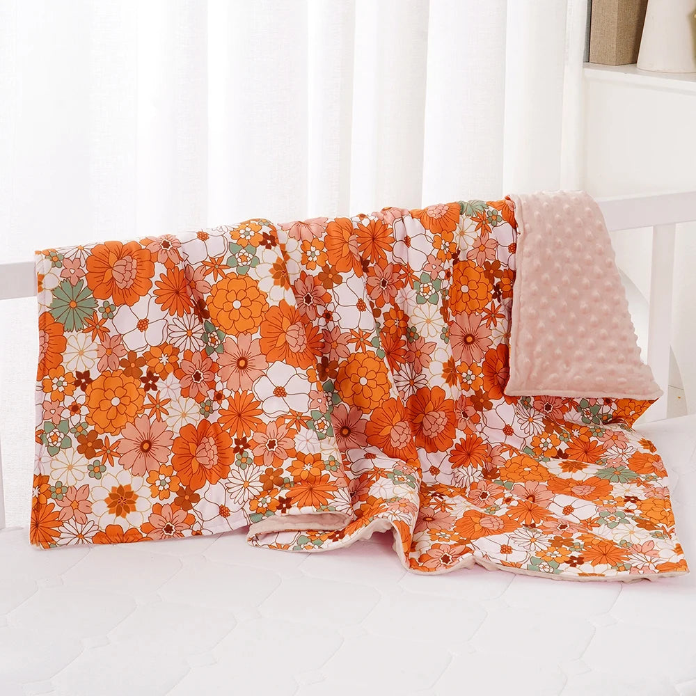 Elinfant 3 Layers Soft Winter Baby Swaddle Blanket Photography Accessories For Newborn Baby Items Bedding Quilt