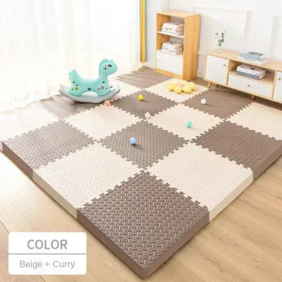 4-16Pcs Foam Baby Play Mat Puzzle Mat Kids Interlocking Exercise Rugs Floor Tiles Toy Carpet Soft Carpet Bedroom Decor 30*1cm