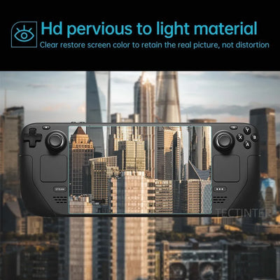 PREMIUM TEMPERED GLASS SCREEN PROTECTOR FOR VALVE STEAM DECK – 9H ANTI-SCRATCH GUARD FILM