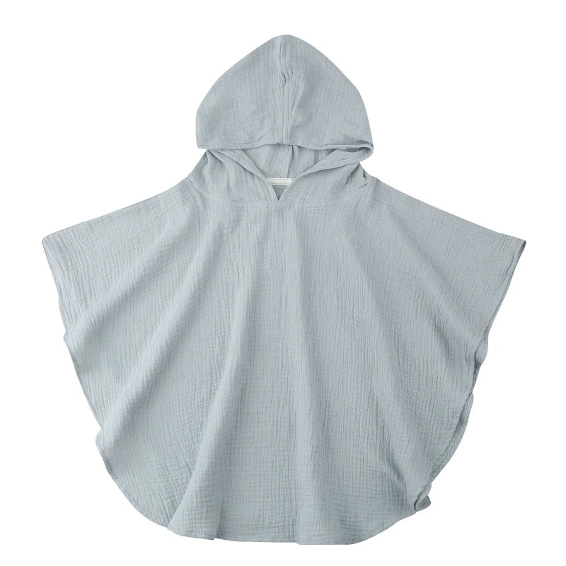 Cotton Hooded Towel Quick Dry Bath Towel for Baby Super Absorbent Skin Friendly