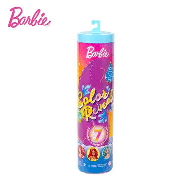 Barbie Model Surprise Change Color Blind Box Soak Toys Mermaid Girl Princess Chelsea Water Soluble Cross-dressing Play House