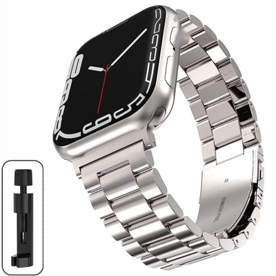 Stainless Steel Strap For Apple Watch 46mm Ultra 49mm Metal Wristband Bracelet For iWatch 10 9 8 5 4 SE 42mm Business Watchband