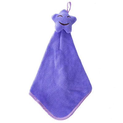 Cute Ideal For Bathroom And Kitchen Luxurious Convenient Hanging Hand Towel On-trend Practical Item Star Soft And Absorbent Cozy