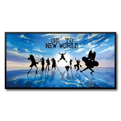 Unframed famous Japan anime One piece canvas print poster for living home home decor Cartoon wall art picture painting