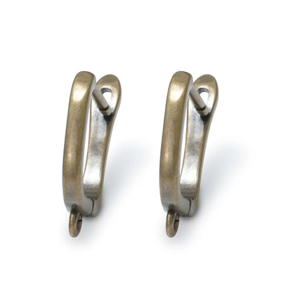 Bronze Musical Note Earrings Findings For DIY Jewelry Earring Hooks Accessory for Jewelry Handmade  Making Supplies