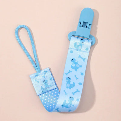 1PC BABY CARTOON PACIFIER CLIP CHAIN WITH FIXED BUTTON, ANTI-DROP BUCKLE STRAP, SOOTHER CHAIN FOR BABY FEEDING GIFT