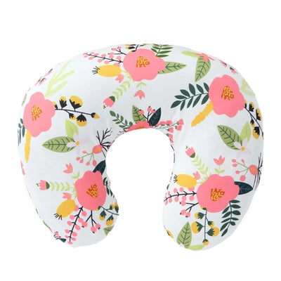 Baby Nursing Pillow Cover Newborn Maternity Breastfeeding Pillow Cover Print U-shape Nursing Pillow Breathable Slipcover