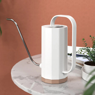 1000ml Plant Watering Can Stainless Steel Curved Mouth Watering Pot Household Removable Nozzle Multi-function Bonsai Garden Tool