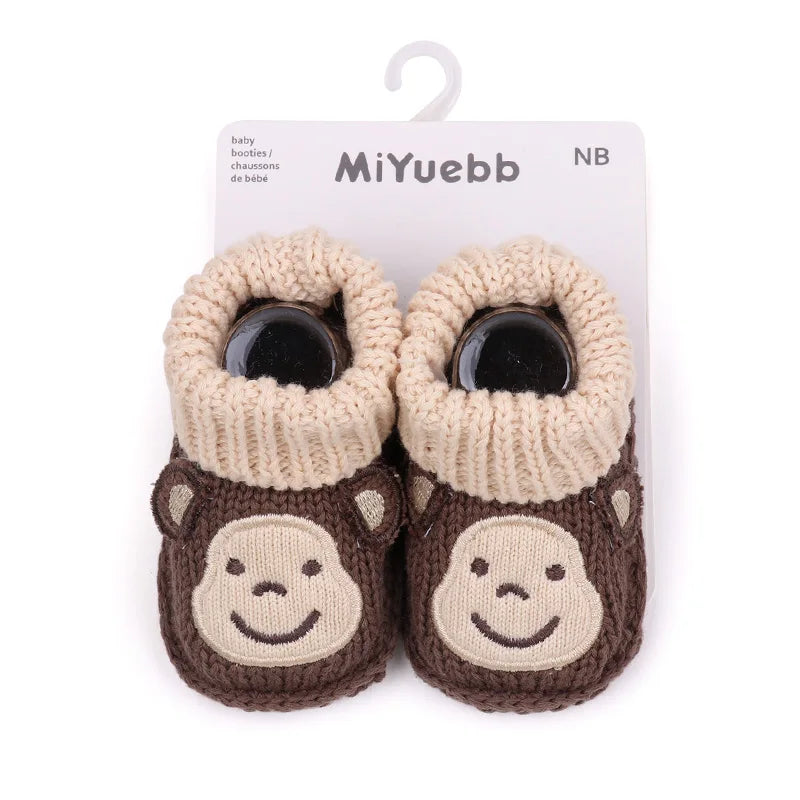 Baby Socks Cartoon Cute Animal Baby Floor Socks Warm Cotton Spring and Autumn Soft Wear Breathable for Boys and Girls NewFashion