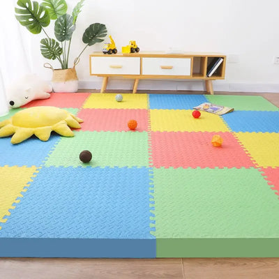 Tatame Puzzle Mat Thick 1.2cm Baby Game Mat 60x60cm Play Mats 16PCS Baby Play Mat Baby Activity Gym Game Mats Floor Mat Foot Mat
