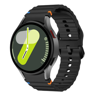 Original Silicone band for Samsung Watch 7 6 5 pro 44mm 40mm 45mm FE Sport Bracelet For Galaxy Watch 6Classic 43mm 47mm Strap