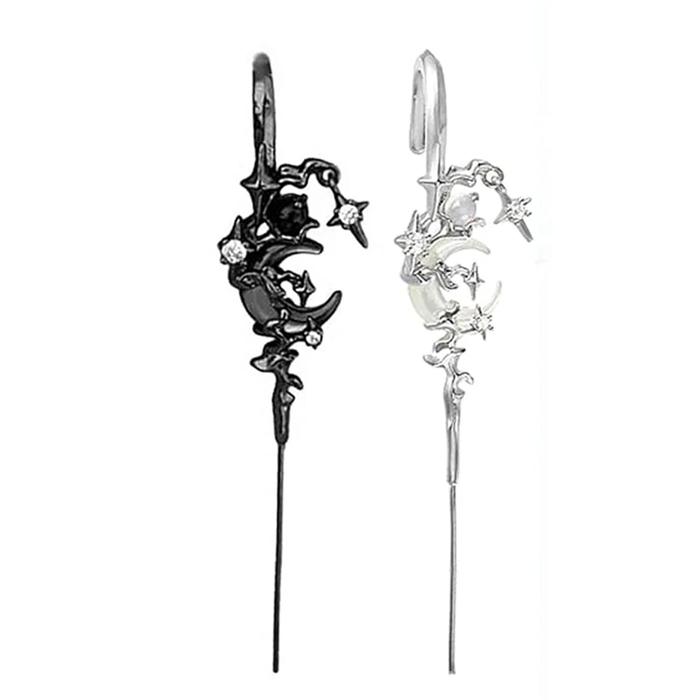 Novelty Star Moon Earring Elegant Fashion Dangle Stud For Daily Wear Earrings For Women Earrings Women's Earrings Jewelry