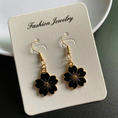 Korean Fashion Flower Pendant Necklace for Girl Women White Yellow Color Trendy Choker Necklace Gift for Summer Wholesale