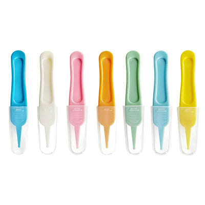 YYDS Baby Nasal Tweezer Baby Nose Cleaning Tweezer Round for Head Baby Nose Booger
