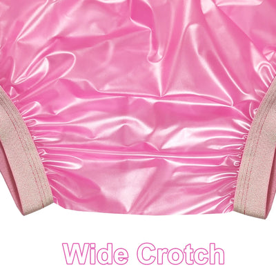 Reusable Plastic Panites Adult Baby Diaper Pants incontinence Underpants Diaper Cover PVC Panties