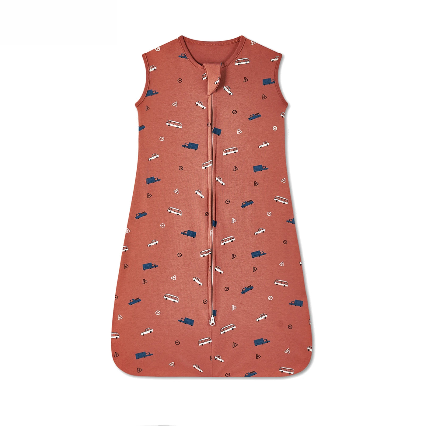 New Cotton Fabric Baby Sleeping Bags Sleeveless Vest Newborn Child Anti-kick Quilt Summer Thin Two Way Zipper Baby Sleeping Sack