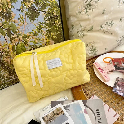 2024 NEW FLOWER PATTERN MAKEUP BAG – COSMETIC TOILETRY ORGANIZER ZIPPER TRAVEL POUCH FOR WOMEN