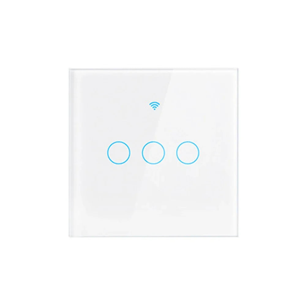 TUYA WIFI EU SMART SWITCHES 1/2/3/4 GANG TOUCH LIGHT SWITCH WALL SENSOR 433MHZ RF SWITCHES SMART LIFE FOR ALEXA GOOGLE HOME ALICE