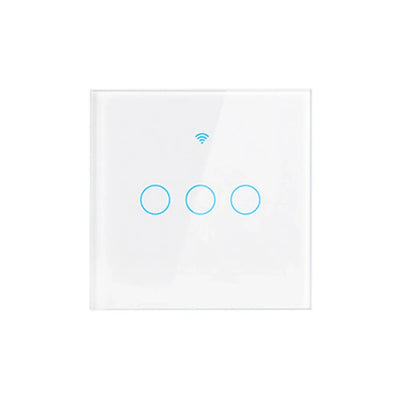 TUYA WIFI EU SMART SWITCHES 1/2/3/4 GANG TOUCH LIGHT SWITCH WALL SENSOR 433MHZ RF SWITCHES SMART LIFE FOR ALEXA GOOGLE HOME ALICE