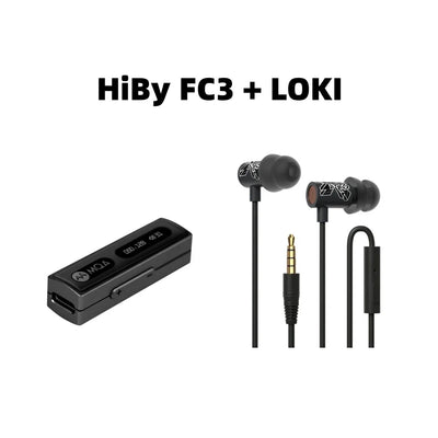 HiBy FC3 MQA Dongle Type C to 3.5mm 112mW Output USB DAC Audio HiFi Decoder Headphone AMP PCM384 DSD128 for Android iOS Win10