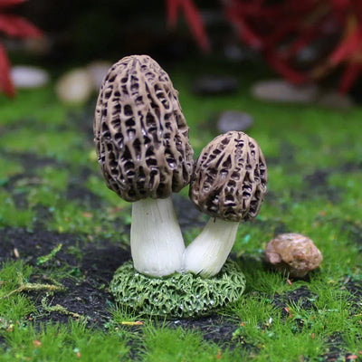 1pc Simulated mushroom ornaments Garden resin DIY Flower Pot Decoration Moss Microlandscape Home decoration accessories
