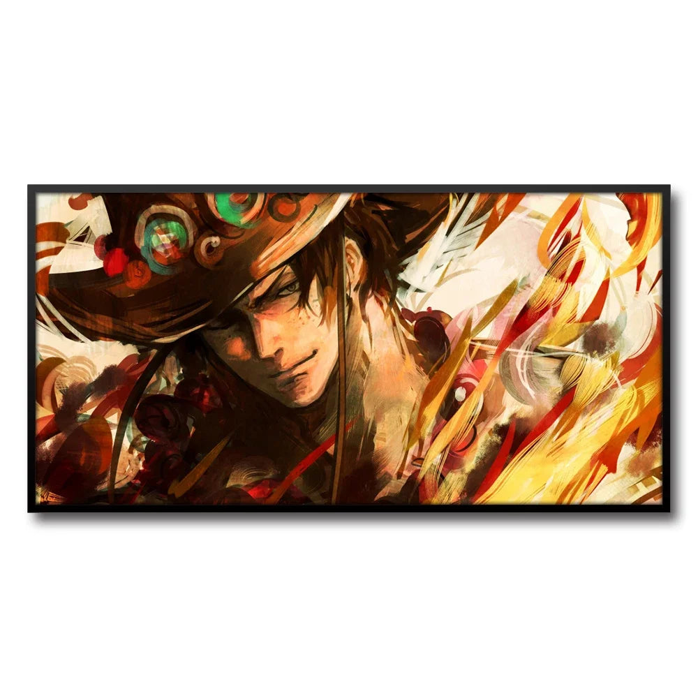 Unframed famous Japan anime One piece canvas print poster for living home home decor Cartoon wall art picture painting