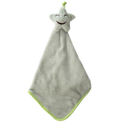 Cute Ideal For Bathroom And Kitchen Luxurious Convenient Hanging Hand Towel On-trend Practical Item Star Soft And Absorbent Cozy