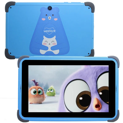 Used Tablets 7'' Android Children Tablet  2GB 32GB 4-Core Tablet for Kids 1024x600 IPS Dual Wifi 5G 3000mAh NO Tab Holder