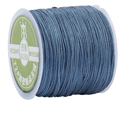 10meters 0.8mm Nylon Thread Cord Macrame Rope Bracelet Braided String For DIY Tassels Beading String Jewelry Making Accessories