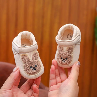Cute Bear Soft Sole Comfortable Sandals for Infants and Toddlers Baotou Anti Kick First Step Shoes 0-18 Months