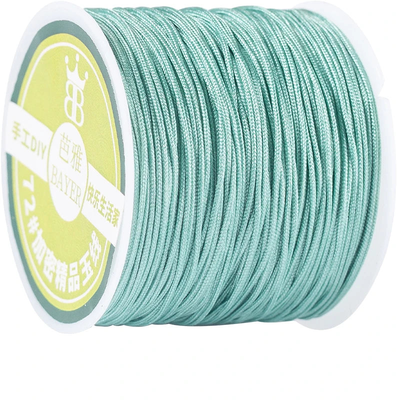 10meters 0.8mm Nylon Thread Cord Macrame Rope Bracelet Braided String For DIY Tassels Beading String Jewelry Making Accessories