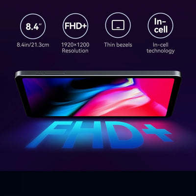 2025 Iplay 50 mini pro 8.4in Tablet 5000mAh Long-Lasting RAM 8GB ROM 256GB Widevine L1 Netflix Helio G99 CPU IPS Display