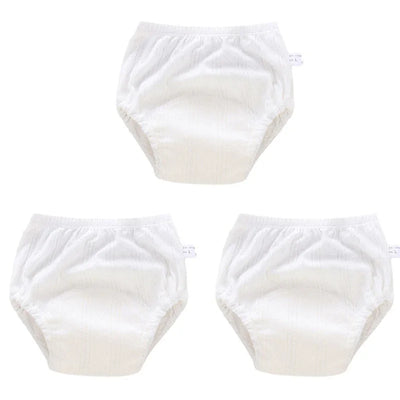 3PCS/LOT NEWBORN COTTON TRAINING PANTS SUMMER BABY SHORTS WASHABLE REUSABLE CLOTH DIAPERS INFANT NAPPIES