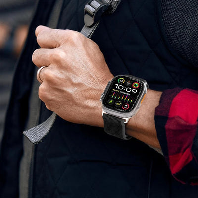 Trail Strap For Apple Watch Ultra 2 Band 49mm 45mm 44mm 42mm 40mm 41mm 38mm Nylon bracelet correa iwatch series10 9 8 7 6 5 4 SE