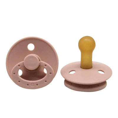 Baby Pacifier Silicone Baby Pacifiers Bibs Pacifier Clip Chain Newborn Boy Girl Candy Color Nipple Dummy Pacifier Soother 0-3Y