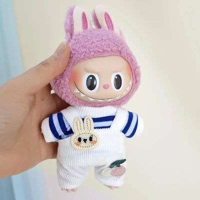 Cartoon Plush Doll Clothes Skin-friendly Plush Dolls Clothes Kids Toy for Kids Birthday Christmas Gifts MIAO