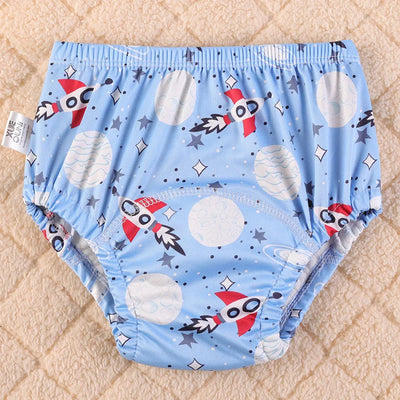 BABY COTTON TRAINING PANTS – WATERPROOF REUSABLE CLOTH DIAPERS FOR TODDLERS BABY UNDERWEAR NAPPIES