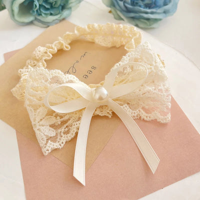 Princess Lace Florwers Bowknot Baby Headbands Elastic Girl Hair Bands Newborn Infant Accessories Photography Props Headwear