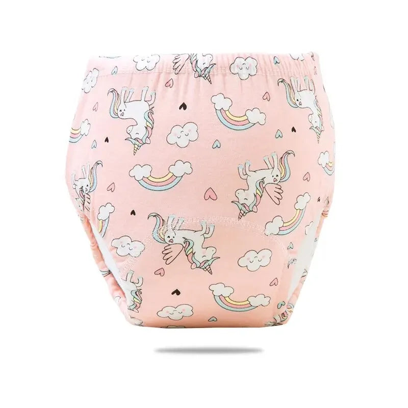 1PC Baby Cotton Diaper Infant Cloth Nappy Breathable Toilet Training Pant Reusable Cotton Newborn Baby Training Pants 0-3Year