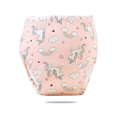 1PC Baby Cotton Diaper Infant Cloth Nappy Breathable Toilet Training Pant Reusable Cotton Newborn Baby Training Pants 0-3Year
