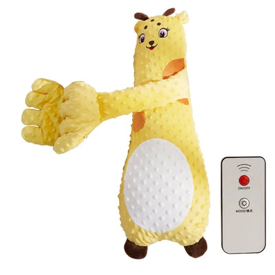 Baby Electric Palm Sleep Pillow Soothing Toy Baby Pillow Newborn Sleeping Patting Animals Doll Kids Neck Pillows Babies Nursing