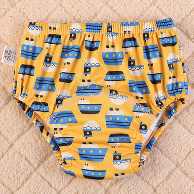 BABY COTTON TRAINING PANTS – WATERPROOF REUSABLE CLOTH DIAPERS FOR TODDLERS BABY UNDERWEAR NAPPIES
