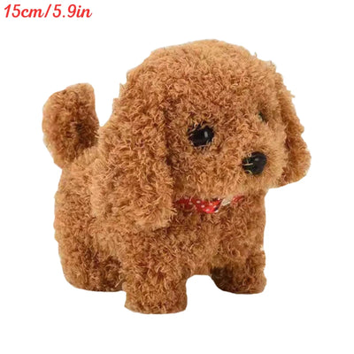 9 Styles Realistic Plush Simulation Smart Dog Children Toy Can Walking And Call Electric Plush Robot Pet Dog Toddler Christmas