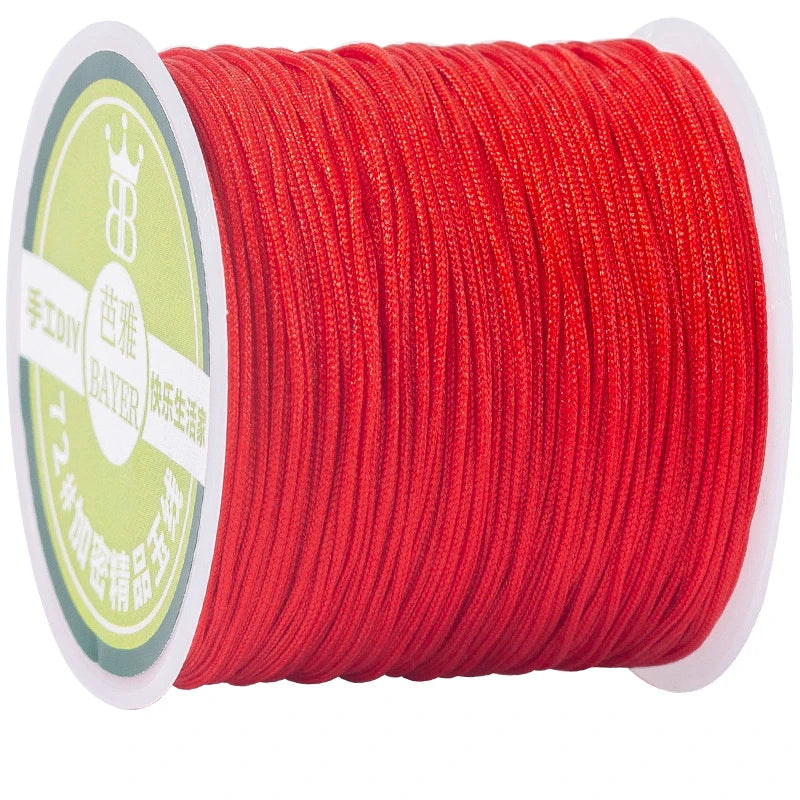 10meters 0.8mm Nylon Thread Cord Macrame Rope Bracelet Braided String For DIY Tassels Beading String Jewelry Making Accessories