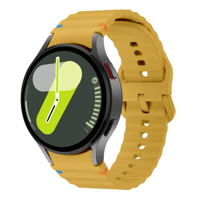 Original Silicone band for Samsung Watch 7 6 5 pro 44mm 40mm 45mm FE Sport Bracelet For Galaxy Watch 6Classic 43mm 47mm Strap
