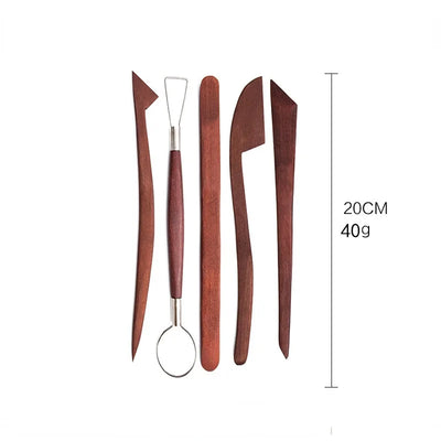 Pottery Clay Sculpting Tools Kit 12 Pcs/Set, Ceramic Wax Clays Carving Tools for Art Craft Pottery Sculpting Modeling Tool Set