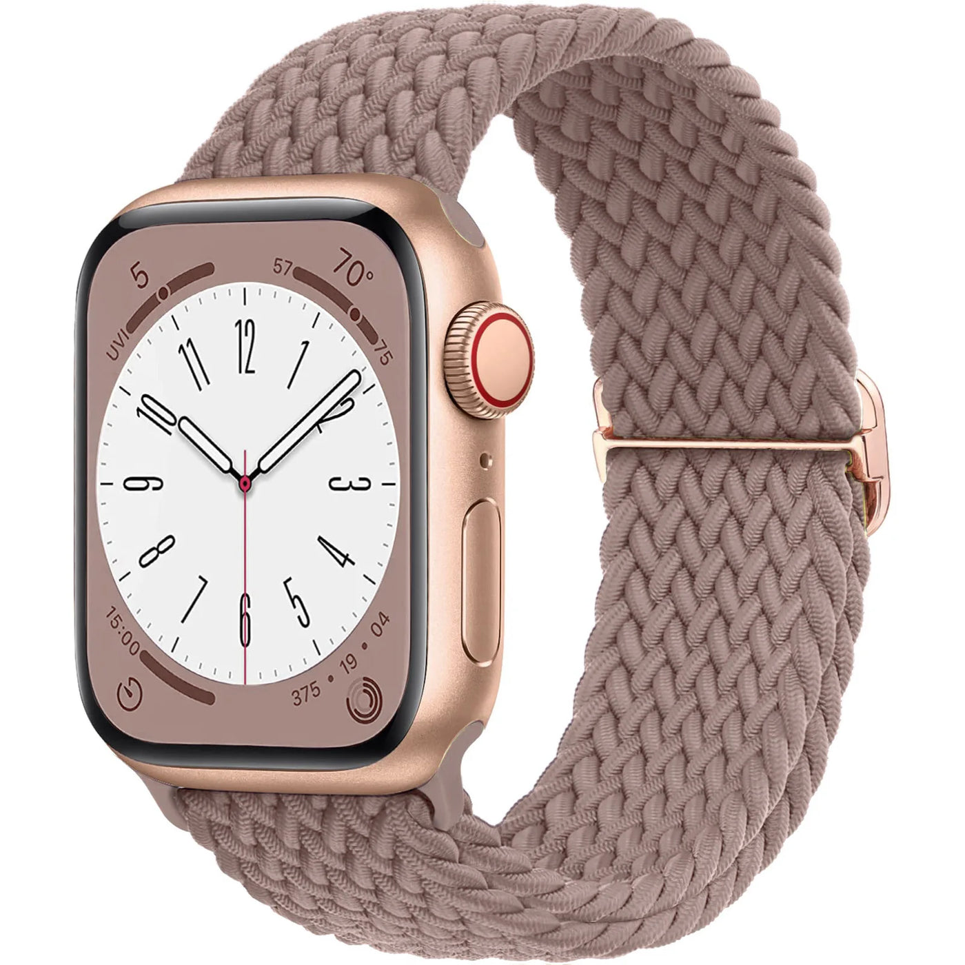 Braided Solo Loop For Apple watch band 45mm 44mm 40mm 49mm 38 41mm Elastic correa bracelet series 8 9 5 4 3 SE 6 7 Ultra 2 strap
